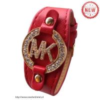 michael kors leer logo rood accessoires Winkel Haarlem rpa23622